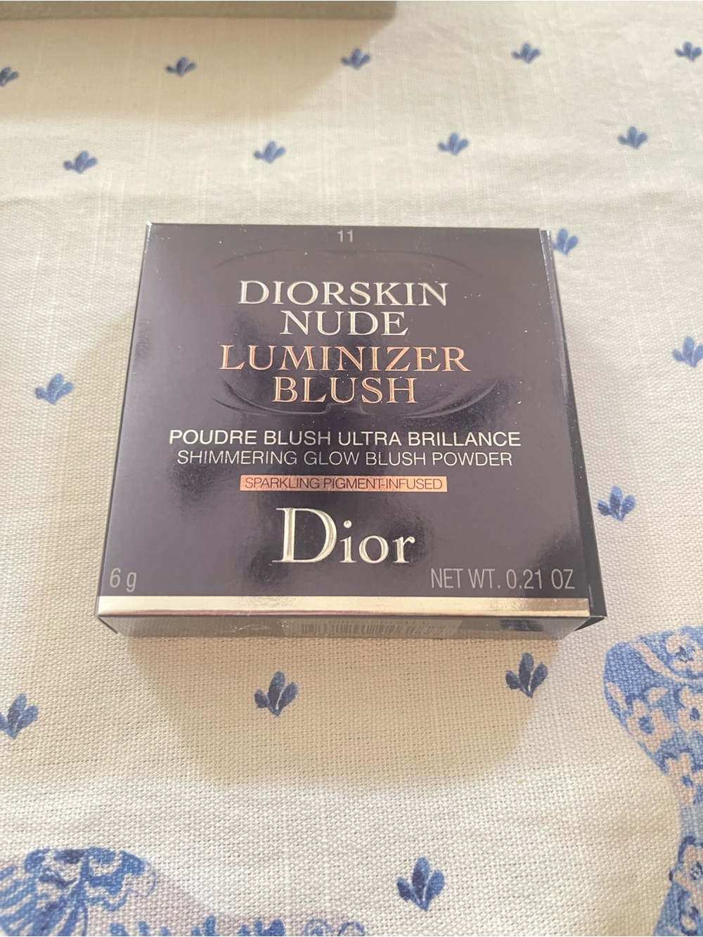 New Dior Diorskin Nude Luminizer Blush - 11 Plum Pop